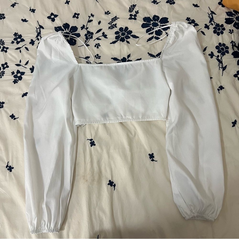 Princess polly balloon sleeve crop - Picture 8 of 10